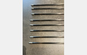 Lot de 8 flèches 