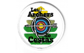 Écusson brodé &quot;Les archers de Cestas&quot;